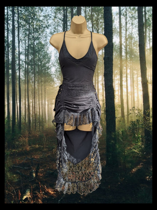 Fae Dress with Corset Waist & Adjustable Length