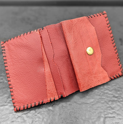 Dark Orange Folding Wallet