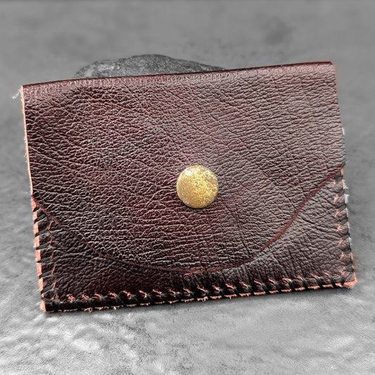 Burgundy Compact Wallet