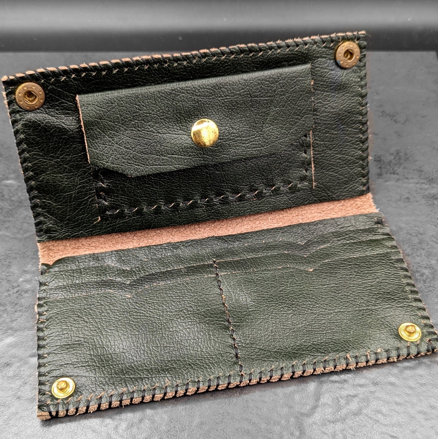 Large Green Wallet