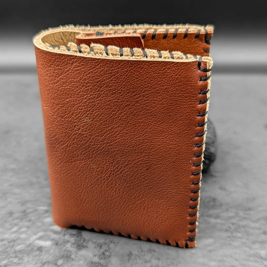 Light Brown Folding Wallet