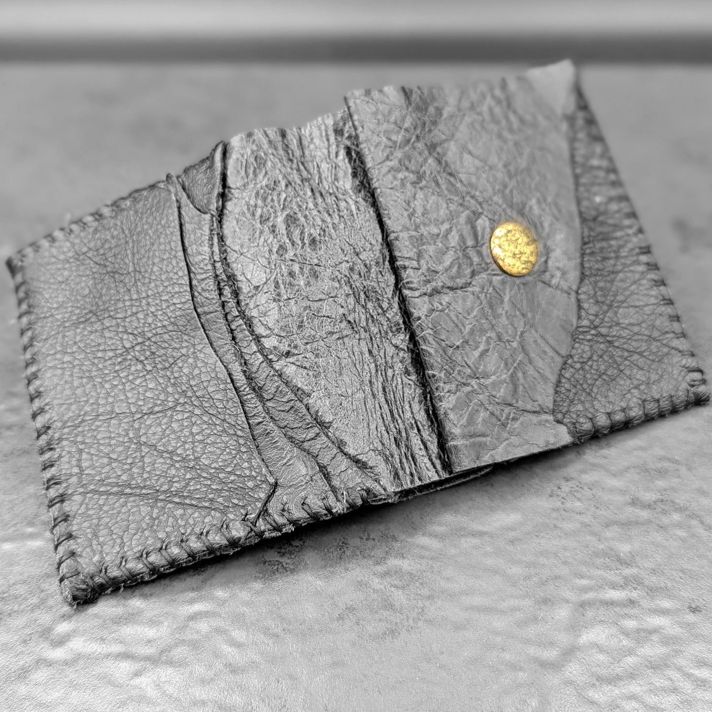 Black Folding Wallet